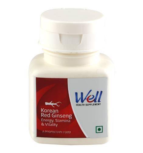 Well Korean Red Ginseng 6 Yrs. Old (60 Tablets)