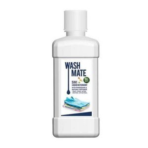 Washmate 5 in 1 Liquid Detergent with Powerzyme & Natural Softener (Biosafe Formula) Home & Garden Household Supplies Laundry Detergents liquid detergent