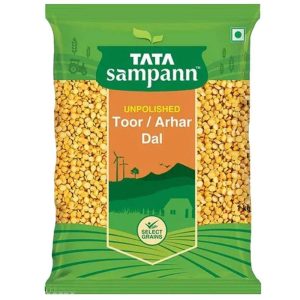 Tata Sampann ToorArhar Dal (1kg) Cooking Essentials Grocery