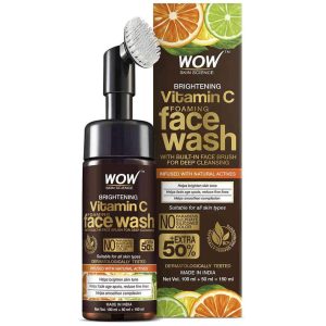 wow brightening vitamin c face wash 150ml