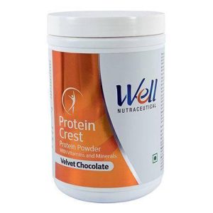 MODICARE WELL PROTEIN CREST (VELVET CHOCOLATE) 500gm Health & Beauty Protein Powder Vitamin Supplement