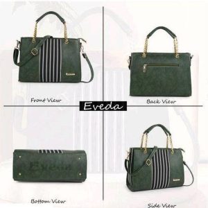 EVEDA MULTIPURPOSE BAGS (GREEN) Bags Women Handbags