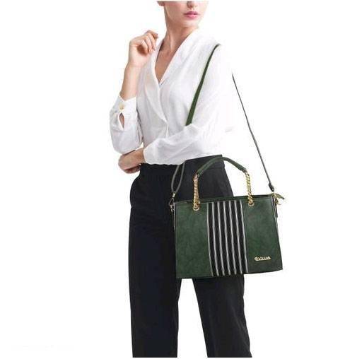 EVEDA MULTIPURPOSE BAGS (GREEN) Bags Women Handbags
