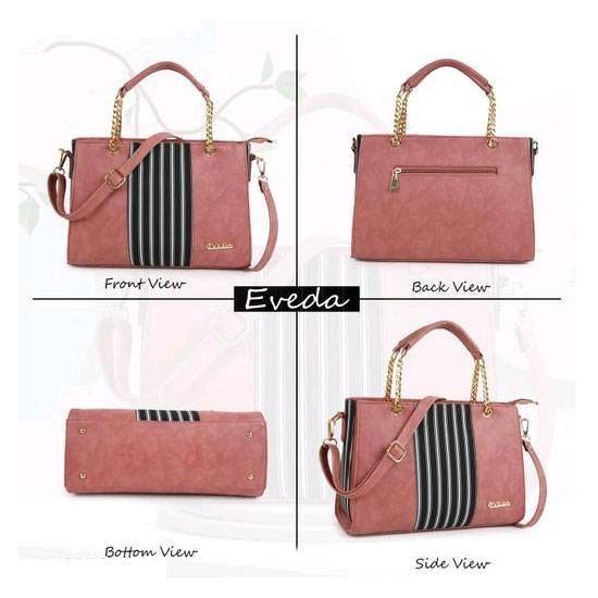 EVEDA MULTIPURPOSE BAGS (PINK) Bags Women Handbags
