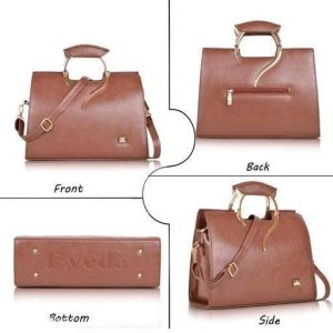 EVEDA STYLISH WOMEN HANDBAGS (BLACK) Bags Women Handbags