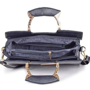 EVEDA STYLISH WOMEN HANDBAGS (BLACK) Bags Women Handbags